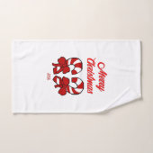 kerstkeukendoekjes bad handdoek (Handdoek)