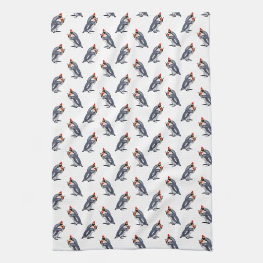 kerstkeukenFrenzy Kitchen Towel Theedoek (Verticaal)