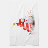 kerstkeukenhanddoek 16 x 24 inch theedoek (Verticaal)