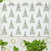 Kerstkeukenhanddoek Cadeau Theedoek (Gevouwen)