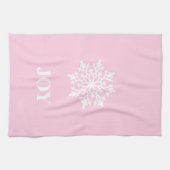 Kerstkeukenhanddoek Joy Snowflake Theedoek (Horizontaal)