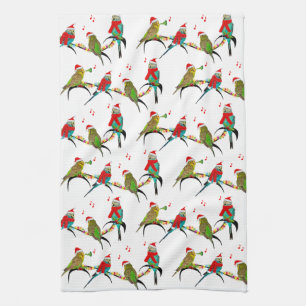 kerstkeukenhanddoek met Frenzy Frenzy Kitchen Theedoek