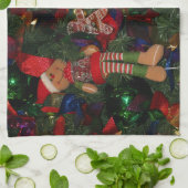 Kerstkeukenhanddoek Theedoek (Gevouwen)