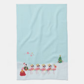 kerstkeukenhanddoek theedoek (Verticaal)