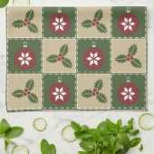 Kerstkeukenhanddoek Theedoek (Gevouwen)