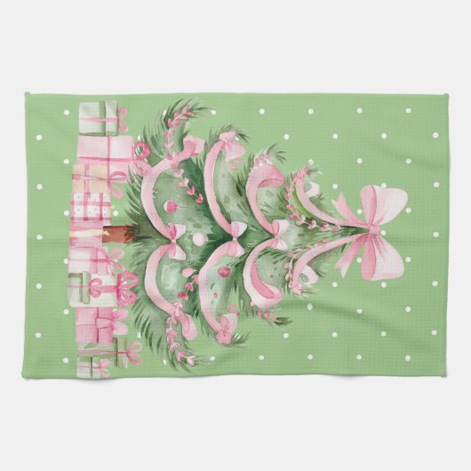 Kerstkeukenhanddoek Theedoek (Horizontaal)