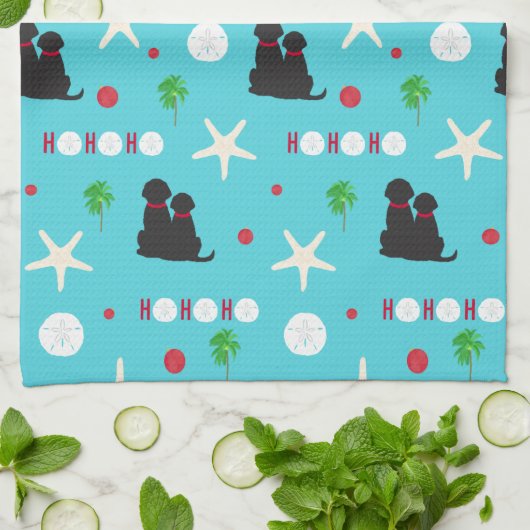 Kerstkeukenhanddoek Theedoek (Gevouwen)