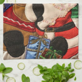 Kerstkeukenhanddoek Theedoek (Gevouwen)