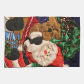 Kerstkeukenhanddoek Theedoek (Horizontaal)