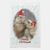 Kerstkeukenhanddoek Theedoek (Verticaal)