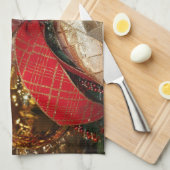 Kerstkeukenhanddoek Theedoek (Quarter Fold)