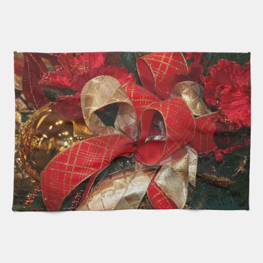 Kerstkeukenhanddoek Theedoek (Horizontaal)