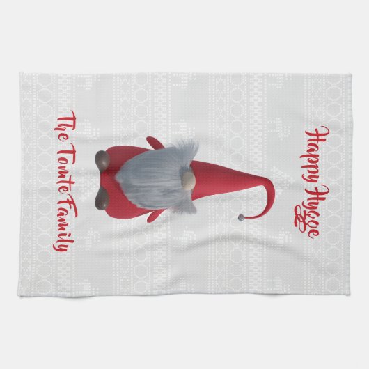 Kerstkeukenhanddoek Theedoek (Horizontaal)