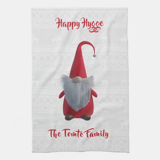 Kerstkeukenhanddoek Theedoek (Verticaal)