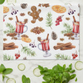 Kerstkeukenhanddoek Theedoek (Gevouwen)