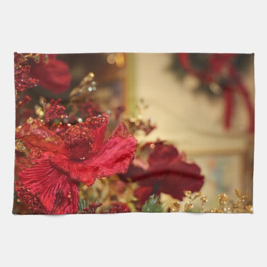 Kerstkeukenhanddoek Theedoek (Horizontaal)
