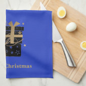Kerstkeukenhanddoeken Cadeaus voor kerstmis Theedoek (Quarter Fold)