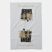 Kerstkeukenhanddoeken Cadeaus voor kerstmis Theedoek (Verticaal)