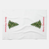 Kerstkeukenhanddoeken, kerstboom theedoek (Horizontaal)
