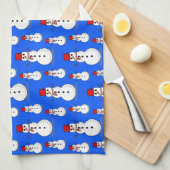 Kerstkeukenhanddoeken Theedoek (Quarter Fold)