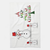 Kerstkeukenhanddoeken Theedoek (Verticaal)