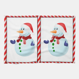 Kerstkeukenhanddoeken Theedoek