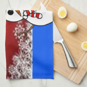 Kerstkeukenhanddoeken Theedoek (Quarter Fold)