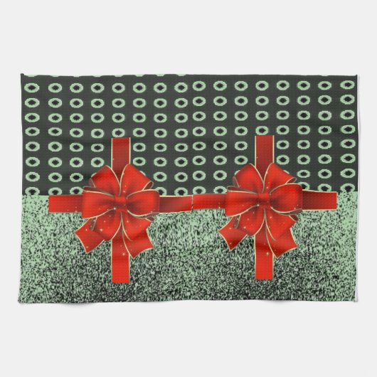 Kerstkeukenhanddoeken Theedoek (Horizontaal)