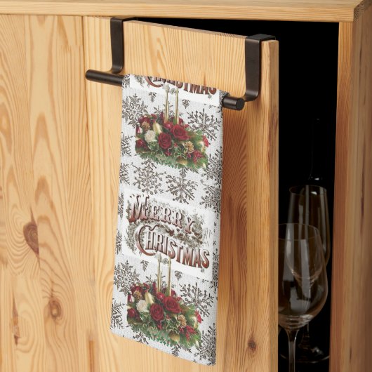 Kerstkeukenhanddoeken Theedoek (Derde Gevouwen)