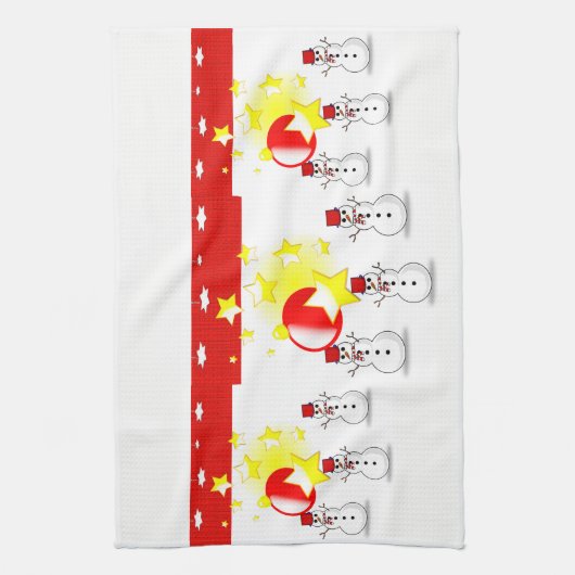 Kerstkeukenhanddoeken Theedoek (Verticaal)