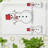 Kerstkeukenhanddoeken Theedoek (Gevouwen)