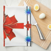 Kerstkeukenhanddoeken Theedoek (Quarter Fold)