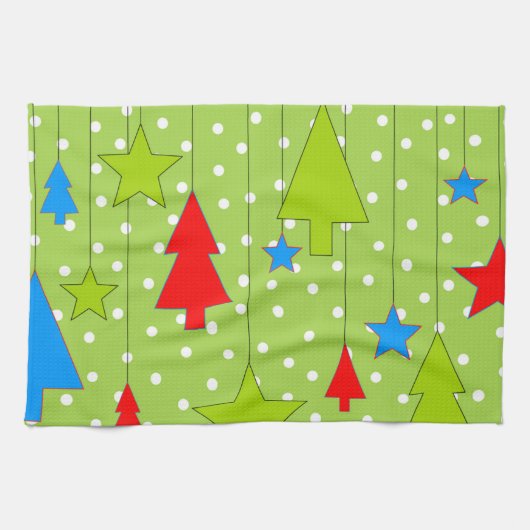 Kerstkeukenhanddoeken Theedoek (Horizontaal)