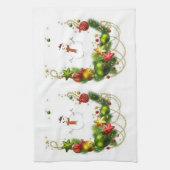 Kerstkeukenhanddoeken Theedoek (Verticaal)