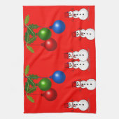 Kerstkeukenhanddoeken Theedoek (Verticaal)