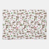 kerstkeukenhanddoeken theedoek (Horizontaal)