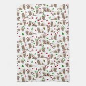 kerstkeukenhanddoeken theedoek (Verticaal)