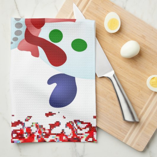 Kerstkeukenhanddoeken Theedoek (Quarter Fold)