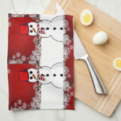 Kerstkeukenhanddoeken Theedoek (Quarter Fold)