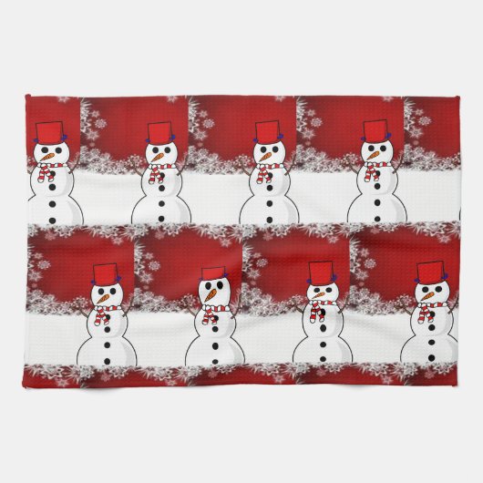 Kerstkeukenhanddoeken Theedoek (Horizontaal)