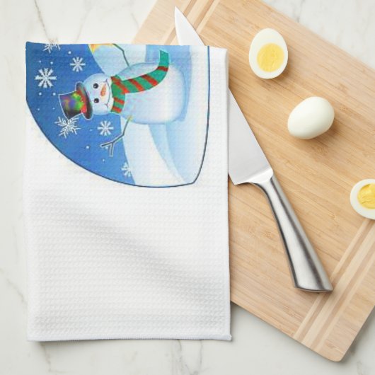 Kerstkeukenhanddoeken Theedoek (Quarter Fold)