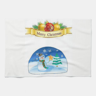 Kerstkeukenhanddoeken Theedoek