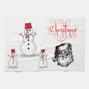 Kerstkeukenhanddoeken Theedoek