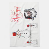 Kerstkeukenhanddoeken Theedoek (Verticaal)