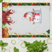 Kerstkeukenhanddoeken Theedoek (Gevouwen)