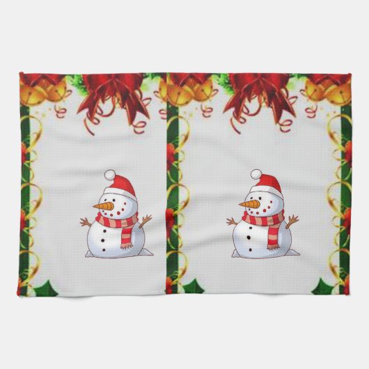 Kerstkeukenhanddoeken Theedoek (Horizontaal)