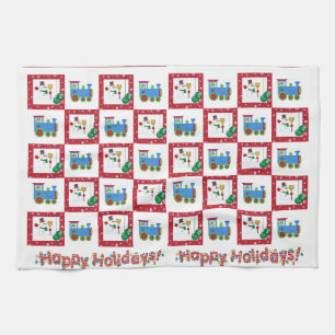 Kerstkeukenhanddoeken Theedoek