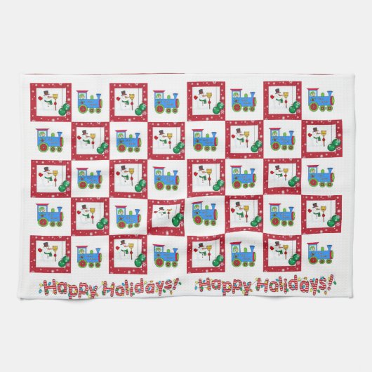 Kerstkeukenhanddoeken Theedoek (Horizontaal)