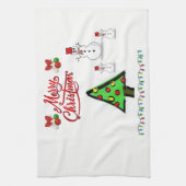 Kerstkeukenhanddoeken Theedoek (Verticaal)