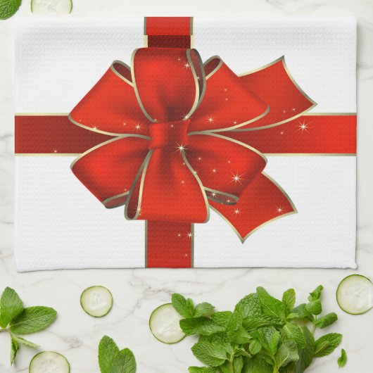 Kerstkeukenhanddoeken Theedoek (Gevouwen)